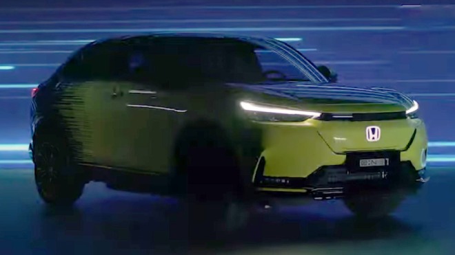 Honda e:NS1; elektrikli SUV modelinin görüntüleri tanıtım öncesinde sızdı