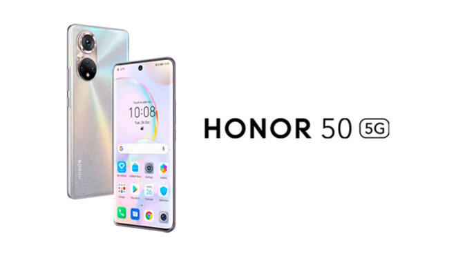 GMS ile Türkiye’de de satılacak Honor 50, Avrupa’ya geldi
