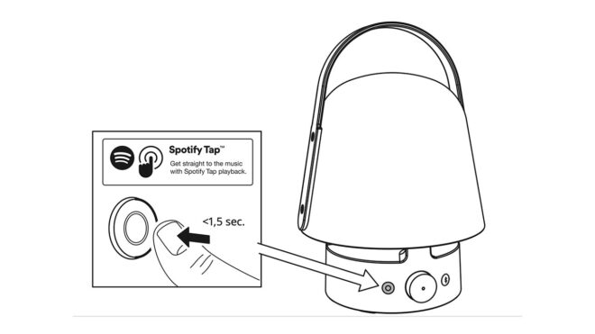 IKEA, Spotify bağlantılı bir kablosuz lamba hoparlör geliştiriyor