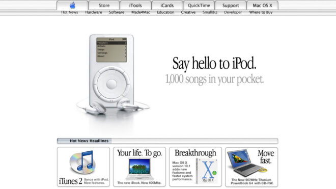 Apple’ı kurtaran ve büyük bir devrim yapan ürün iPod, 20 yaşına bastı