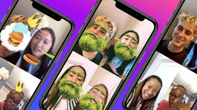 Messenger için video sohbetlere yeni AR deneyimi getirildi
