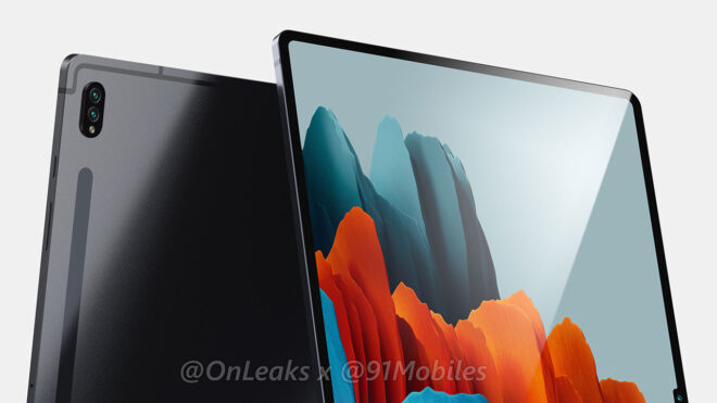 Samsung Galaxy Tab S8 Ultra için “çentikli tasarım” ortaya çıkarıldı