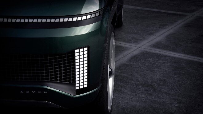 Yeni bir elektrikli SUV; Hyundai Seven için ilk görseller