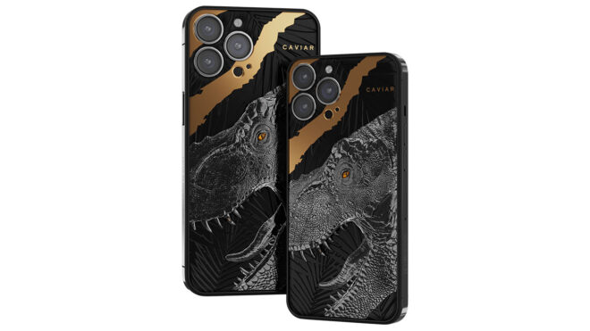 Caviar ipin ucunu kaçırdı, dinozor parçacıklı iPhone 13 Pro hazırladı