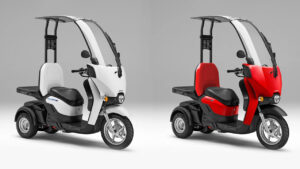 Honda Gyro Canopy:e elektrikli motosiklet