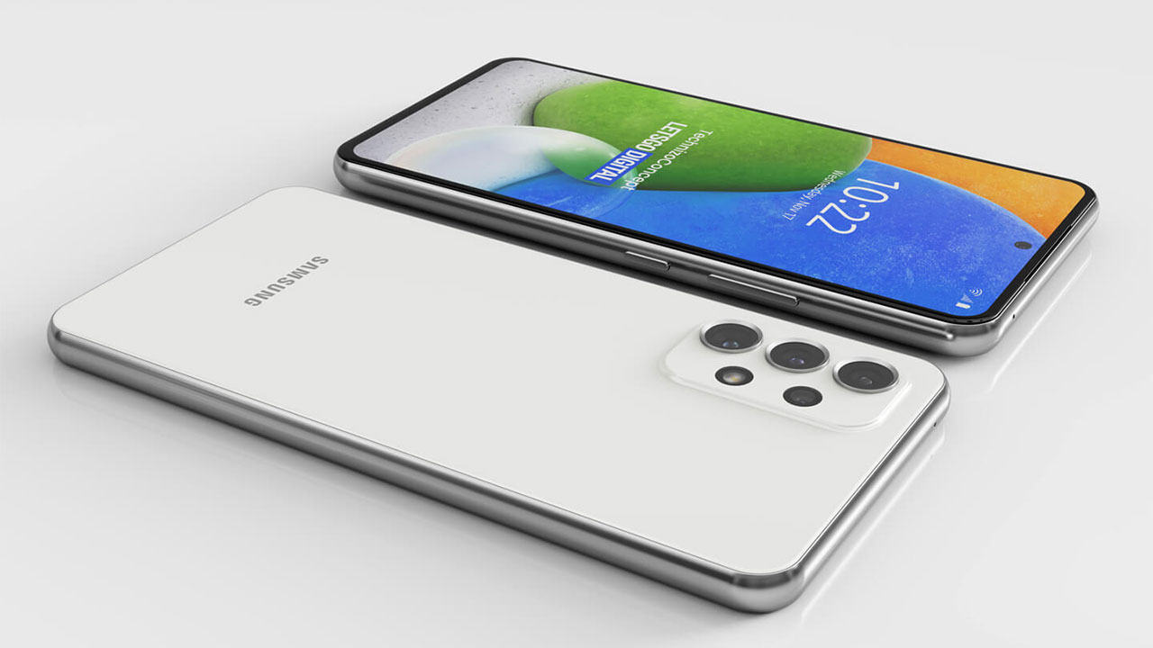 Samsung Galaxy A73 5G için tasarım tam olarak böyle olabilir