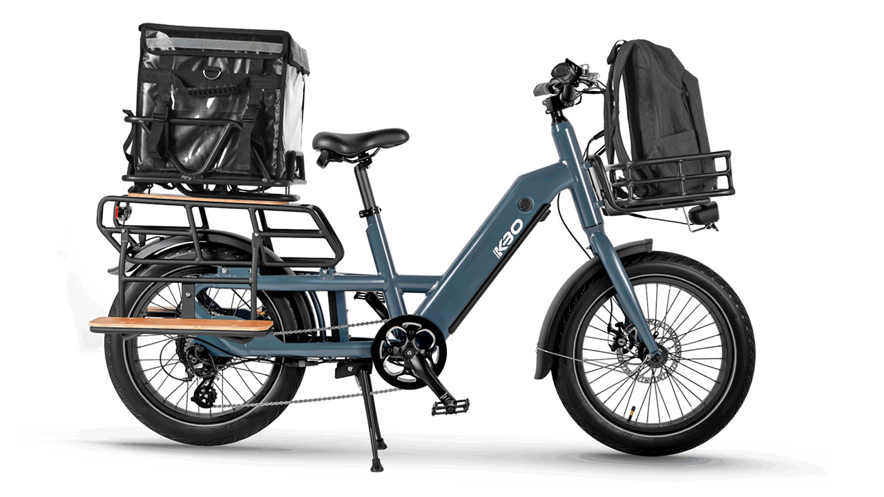 Taşımacılığa özel hazırlanan en yeni elektrikli bisiklet: KBO Ranger