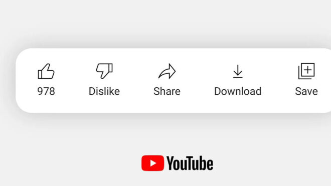 YouTube, “beğenmedim” sayısını herkes için gizlemeye başladı