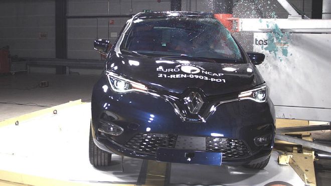 2021 Renault ZOE için Euro NCAP çarpışma testinden “0 yıldız” derecelendirmesi [İzle]
