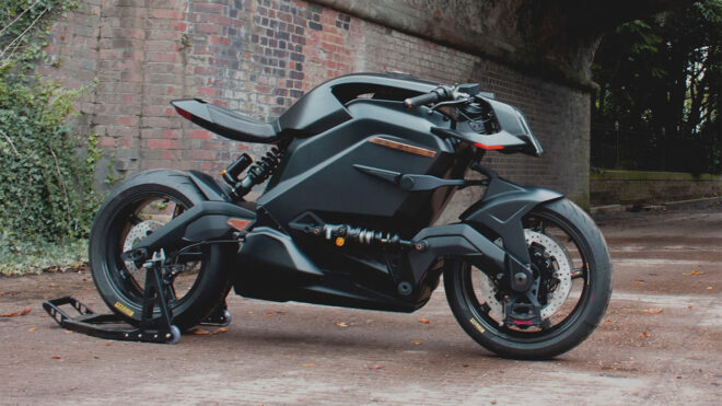 Etkileyici elektrikli motosiklet Arc Vector