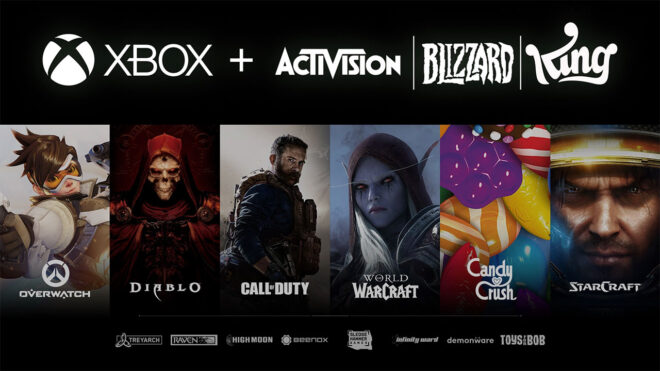 Xbox Activision Blizzard Microsoft Sony