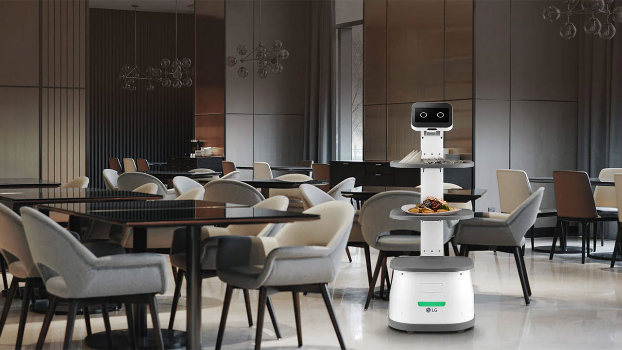 Garsonluk mesleğini bitirebilecek servis robotu: LG CLOi ServeBot - LOG