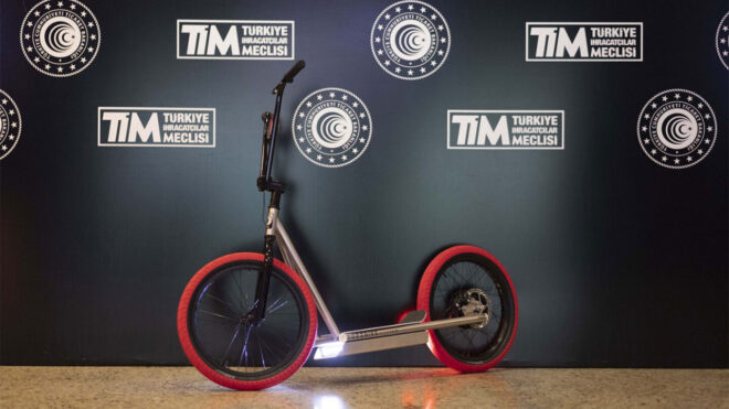 İstanbul merkezli Tozz Bike imzalı elektrikli kişisel ulaşım aracı: Pipegun