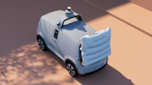 Nuro taşıma robotu