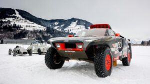 Koltukta bir efsane; Ken Block Audi RS Q e-tron'u kullandı