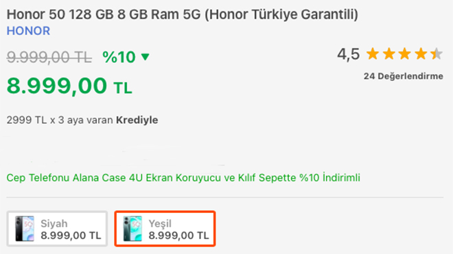 Honor 50
