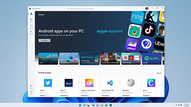 Windows 11'de Google Play Store yukleme