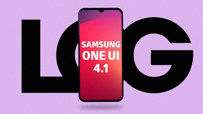 Android 12 One UI 4.1 LOG Tasarım