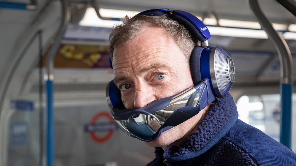 Hava temizleyici kulaklık Dyson Zone