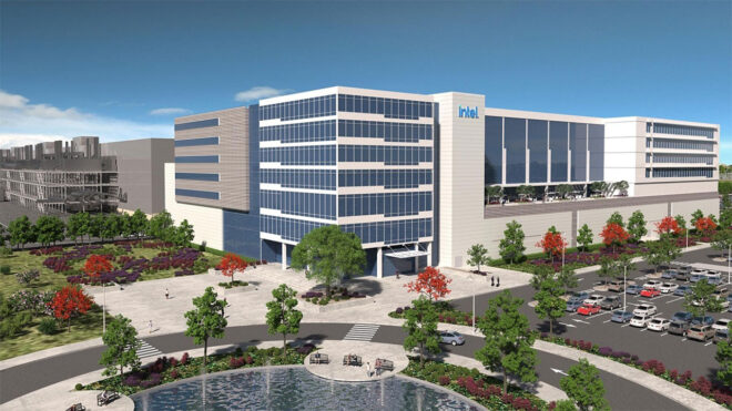 Intel çip üretimi