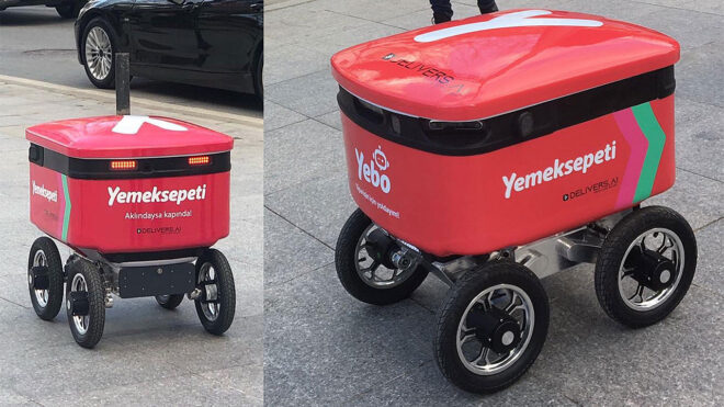 Yemeksepeti otonomo robot