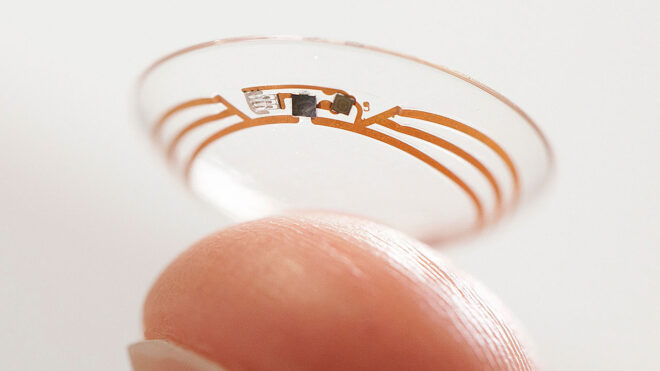 Akıllı kontakt lens