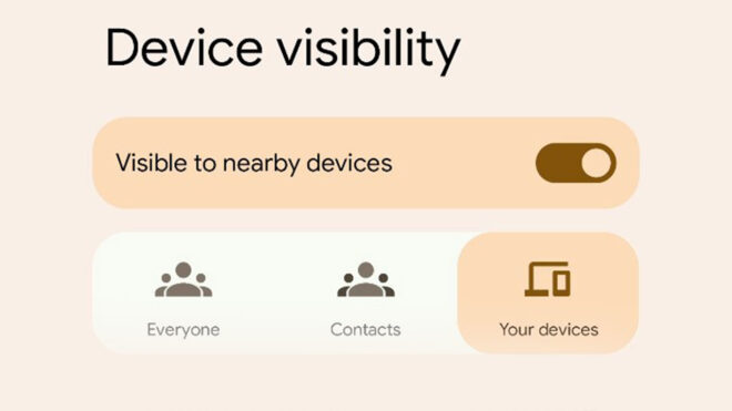 Android Nearby Share