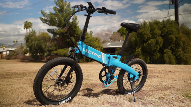katlanabilir elektrikli bisiklet: "Lectric XP LITE"