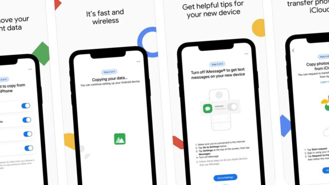 Google Android'e Geç uygulaması