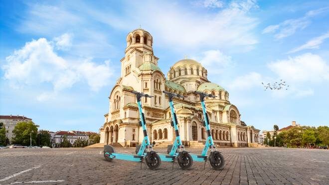 Türk elektrikli scooter girişimi kendini Bulgaristan'da gösterdi