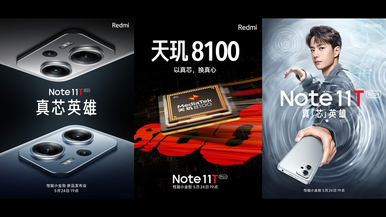Redmi Note 11T, 11T Pro ve 11T Pro Plus için resmi tarih verildi