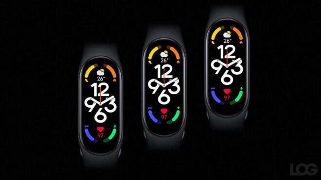 Xiaomi Band 7 LOG Tasarım