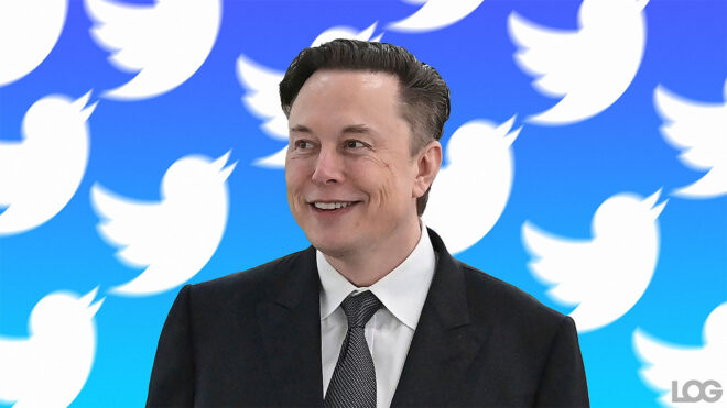 Elon Musk Twitter LOG Tasarım