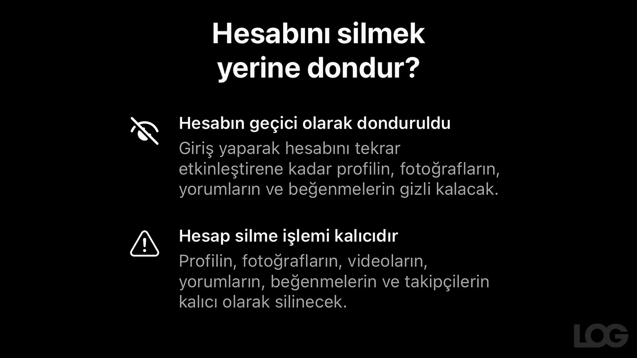 Instagram, iOS uygulamasına hesap silme imkanı ekledi