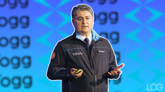 Togg CEO’su Gürcan Karakaş LOG tasarım
