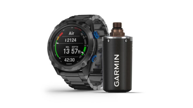 Garmin Descent Mk2i Titanyum Kayışlı Dalış Saati-Descent T1