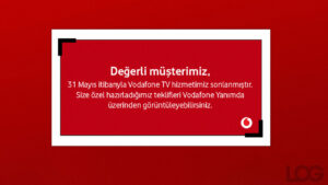 Vodafone TV hizmeti kapatıldı