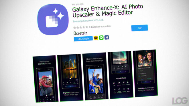Samsung Galaxy Enhance LOG Tasarım