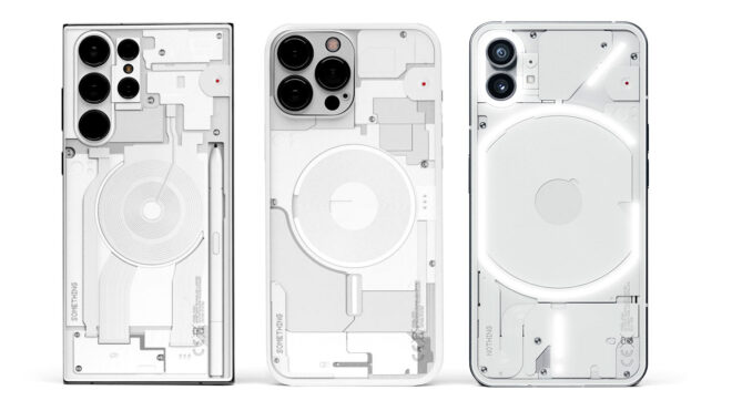 Nothing Phone (1) tasarımı Dbrand