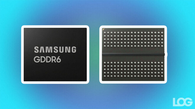 Samsung 24Gbps GDDR6 DRAM LOG Tasarım