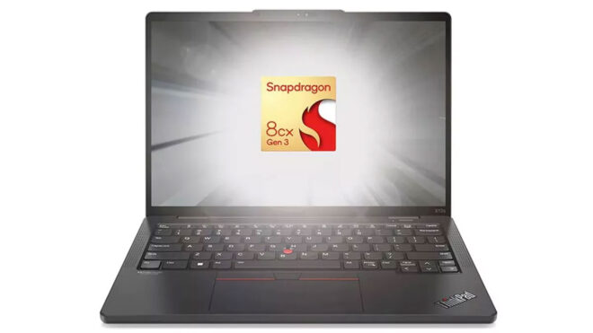 Lenovo ThinkPad X13s ve Snapdragon 8cx Gen 3
