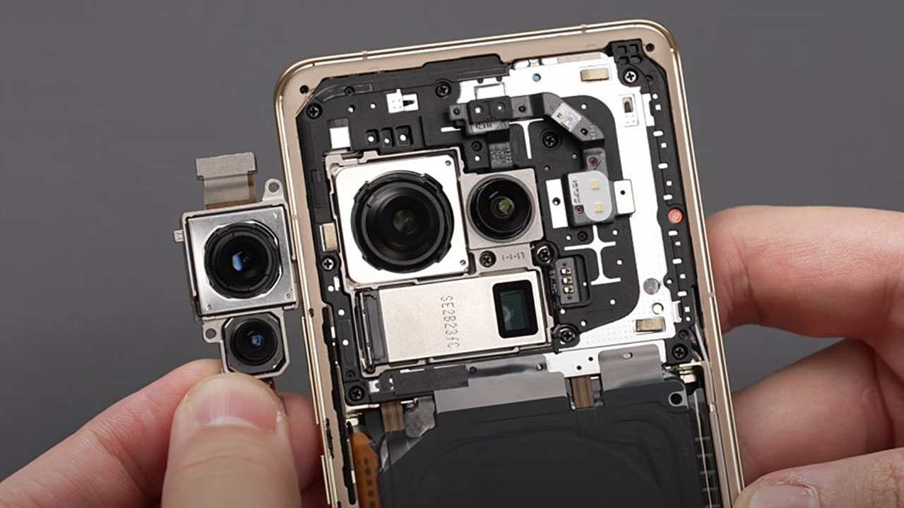 Xiaomi 12S Ultra parçalarına ayrıldı, kamera donanımları dikkat çekti