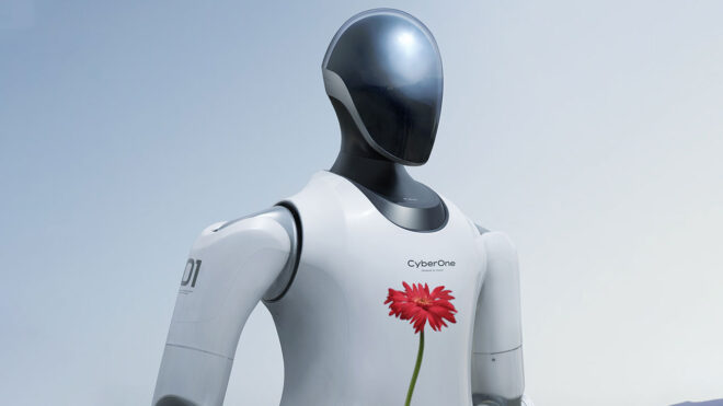 İnsansı robot modeli Xiaomi CyberOne