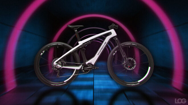 Porsche elektrikli bisiklet LOG Tasarım