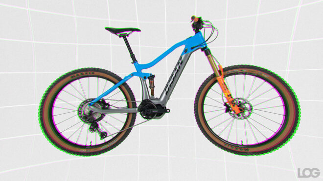 Elektrikli bisiklet LOG Tasarım