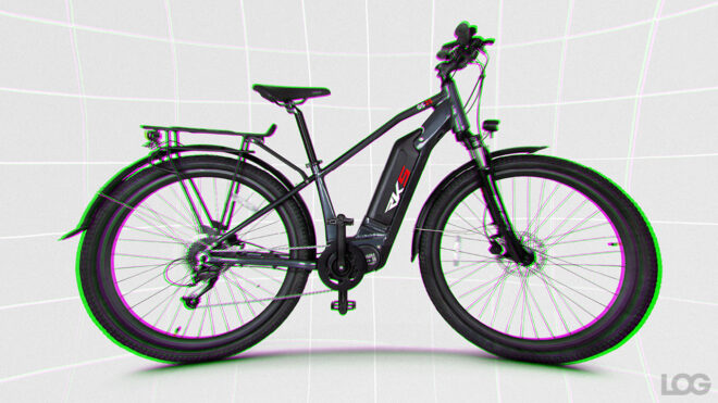 Elektrikli bisiklet LOG Tasarım 2