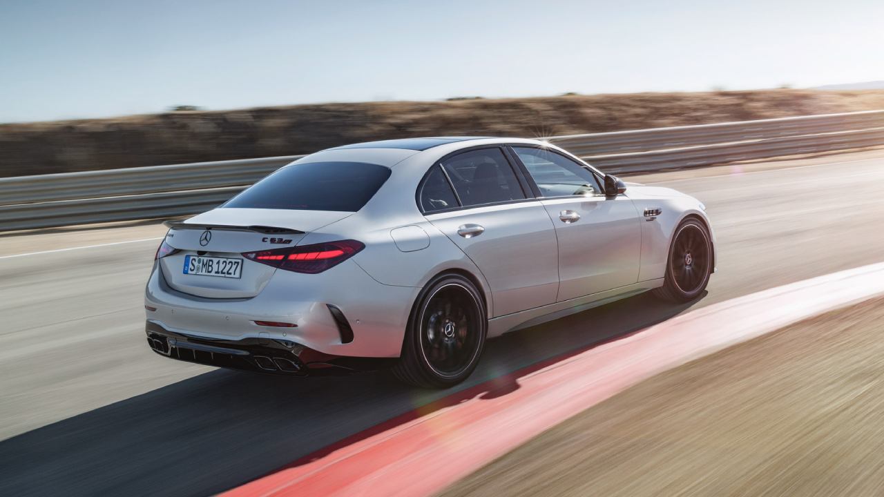 2023 MercedesAMG C63 S; dört silindir motordan 680 PS LOG