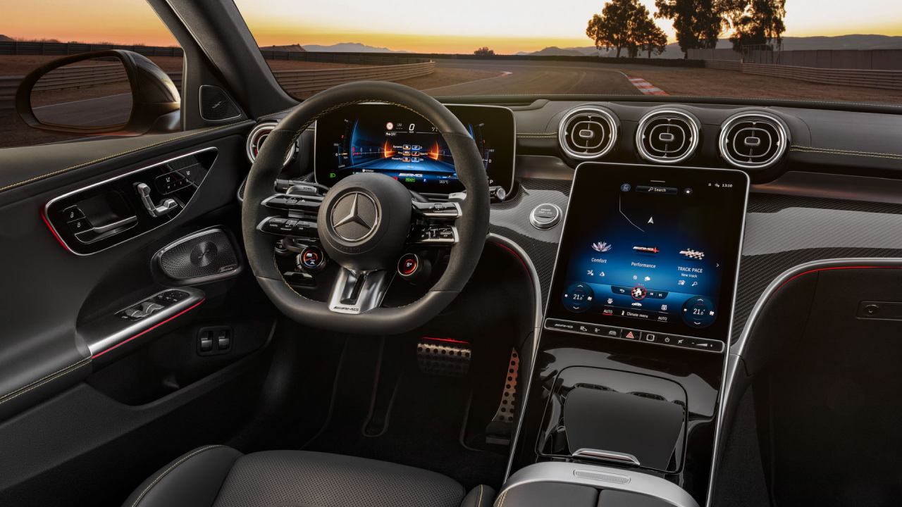 2023 MercedesAMG C63 S; dört silindir motordan 680 PS LOG