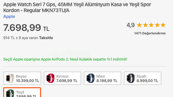 apple watch series 7