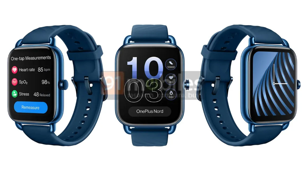 OnePlus Nord Watch akıllı saat için tasarım ve detaylar sızdı - LOG